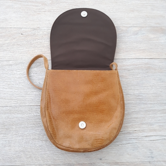 Vintage leather crossbody bag - Picture 4 of 6